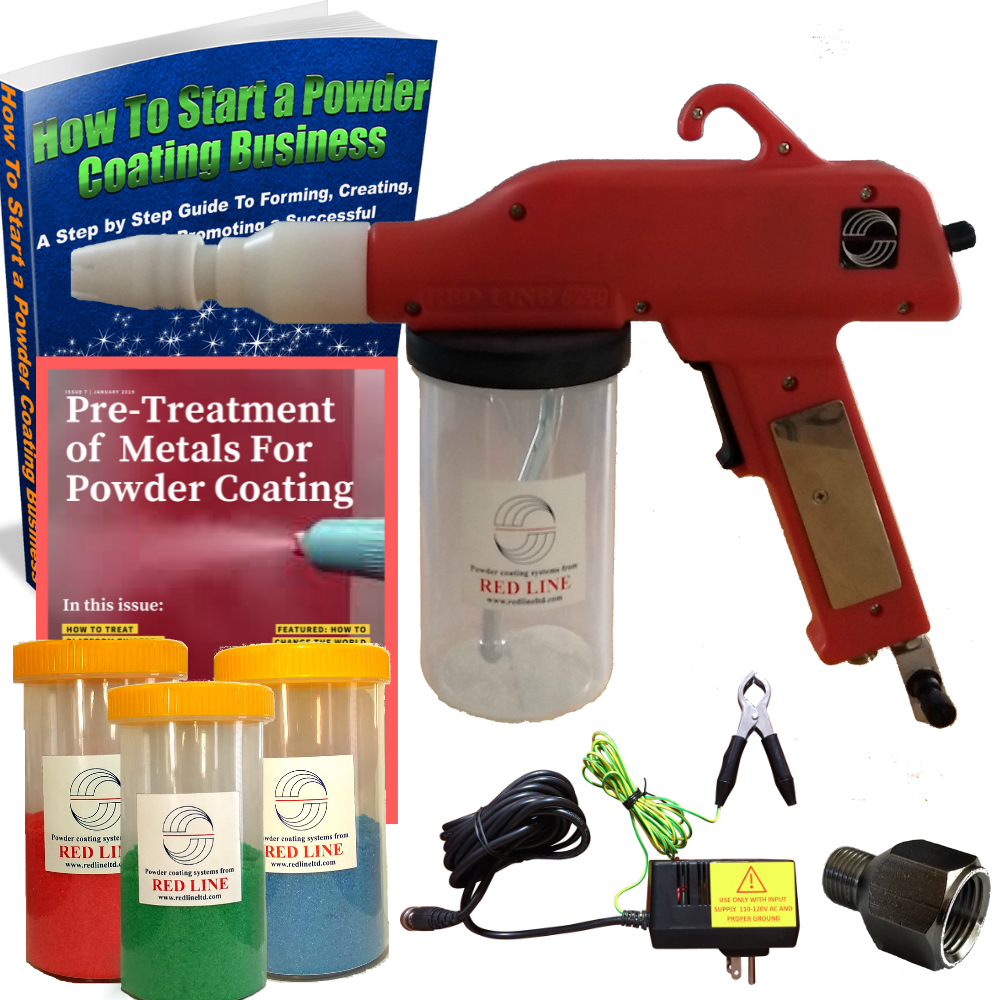 Red Line EZ50 Powder Coating Gun - POWDER COAT PRO (855-445-9660)