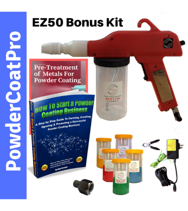 Red Line EZ50 Powder Coating Gun POWDER COAT PRO (8554459660)