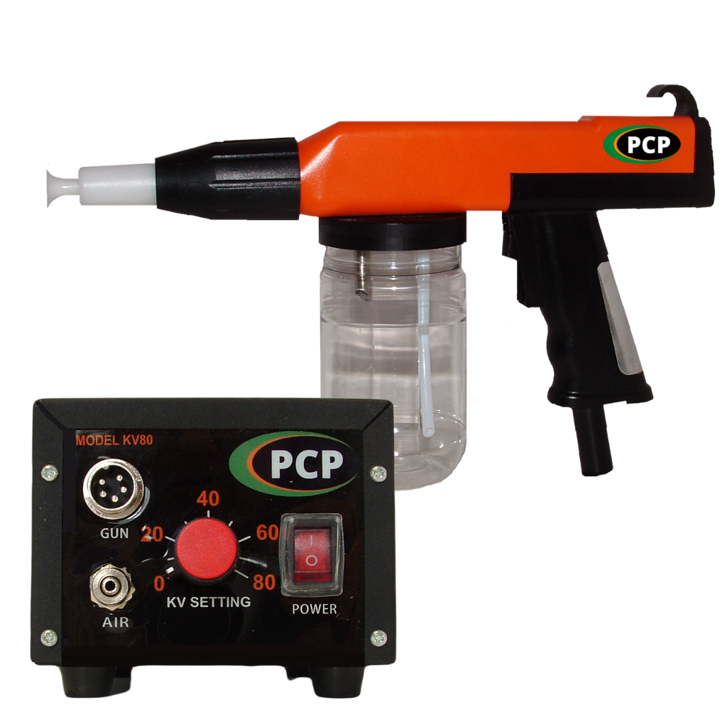 Powder Coating Kit- 80Kv Powder Coat Gun- Home and Small Business